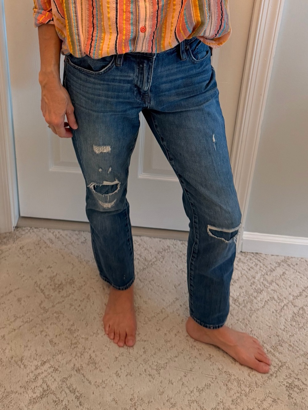 J Crew Slim Broken-in Boyfriend Jeans
